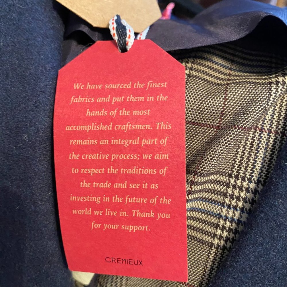 CREMIEUX Plaid 'BENTLY JACKET' - New With Tags - Picture 6 of 10